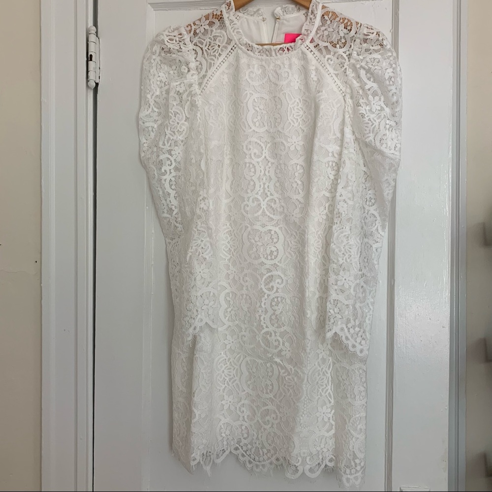 Lilly Pulitzer Carnival Lace, Coconut Two Tone